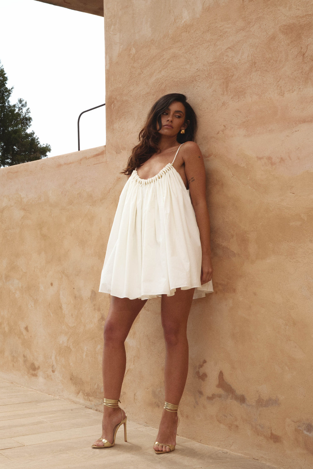 Cotton Swing Dress – Selea
